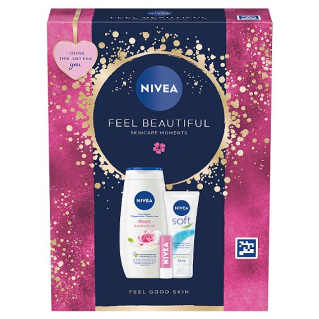 Nivea Feel Beautiful Gift Set 3 Piece