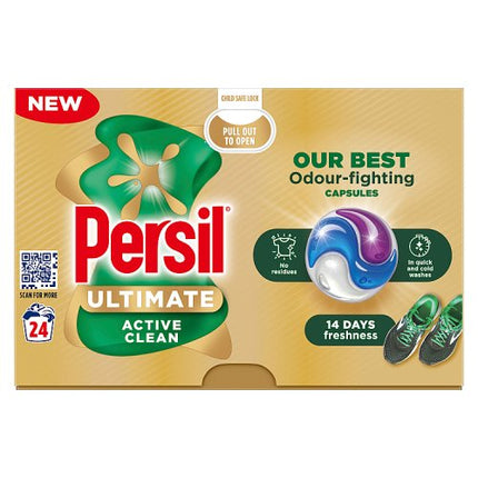 Persil Active Clean Laundry Capsules 24 Washes