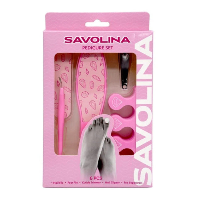 Savolina 6 Piece Pedicure Set