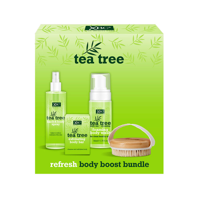 XBC Tea Tree Refresh Body Boost Bundle Set 4 Piece