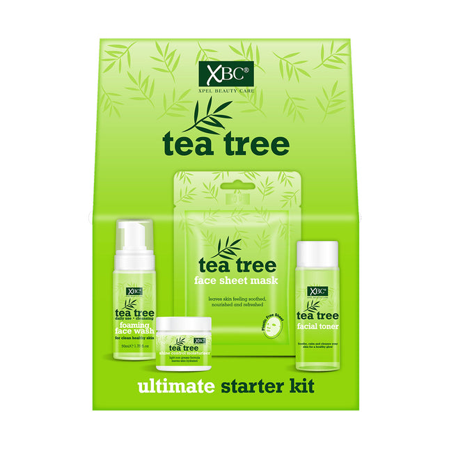 XHC Tea Tree Ultimate Starter Kit Gift Set 4 Piece