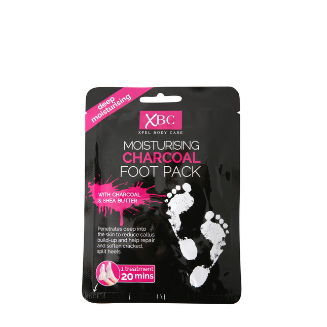 XBC Moisturising Charcoal Foot Pack