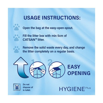 Catsan Hygiene Non-Clumping Odour Control Cat Litter 5L