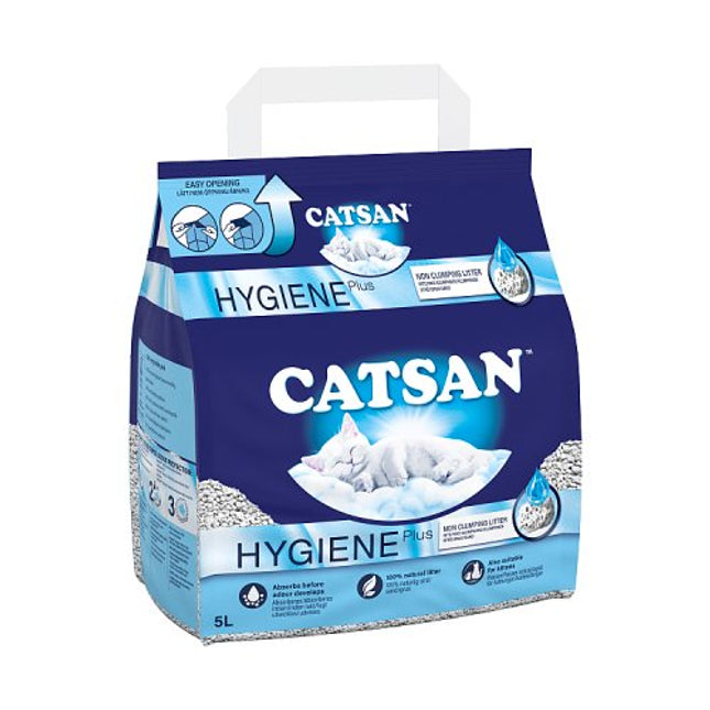 Catsan Hygiene Non-Clumping Odour Control Cat Litter 5L