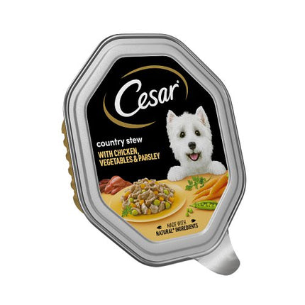 CESAR Country Stew with Chicken & Vegetable in Gravy 150g