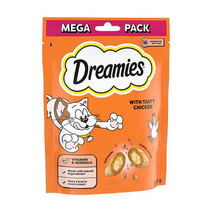 DREAMIES Cat Treats with Chicken Mega Pack 200g Promo Pack