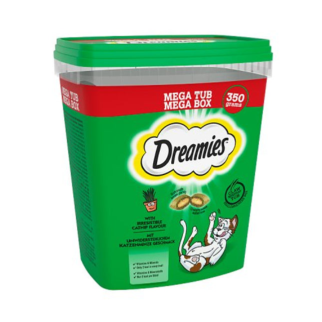 DREAMIES Cat Treats with Catnip Flavour 350g MegaTub