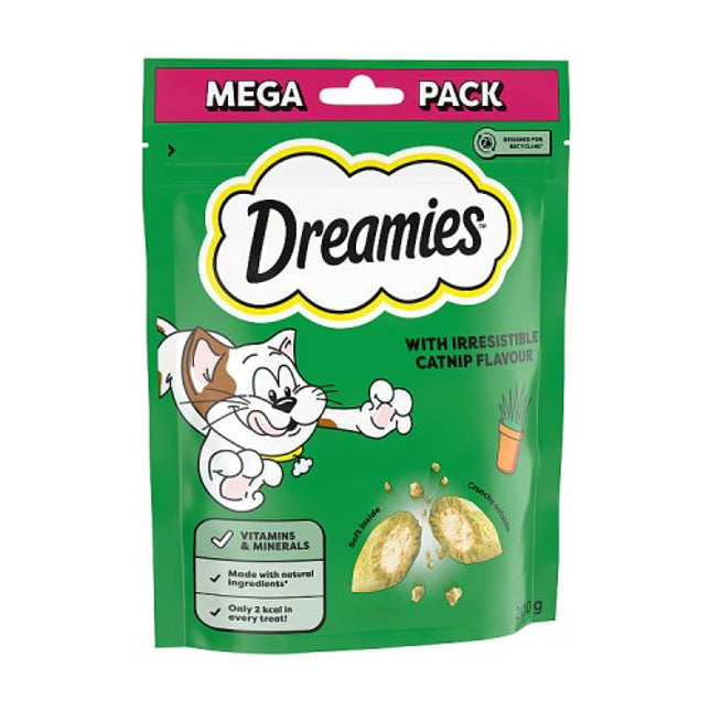 DREAMIES Cat Treats with Catnip 200g