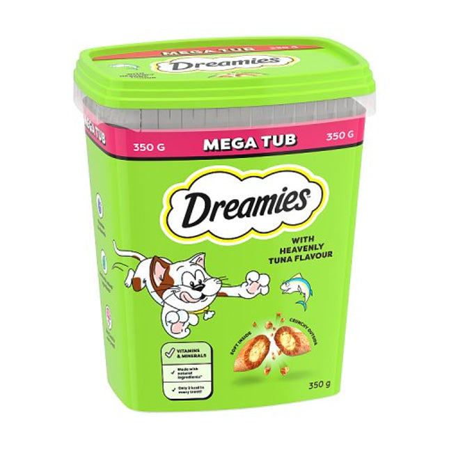 DREAMIES Cat Treats with Tuna Flavour 350g MegaTub