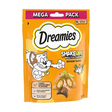 DREAMIES Shakeups Rockin Roost Cat Treats 180g