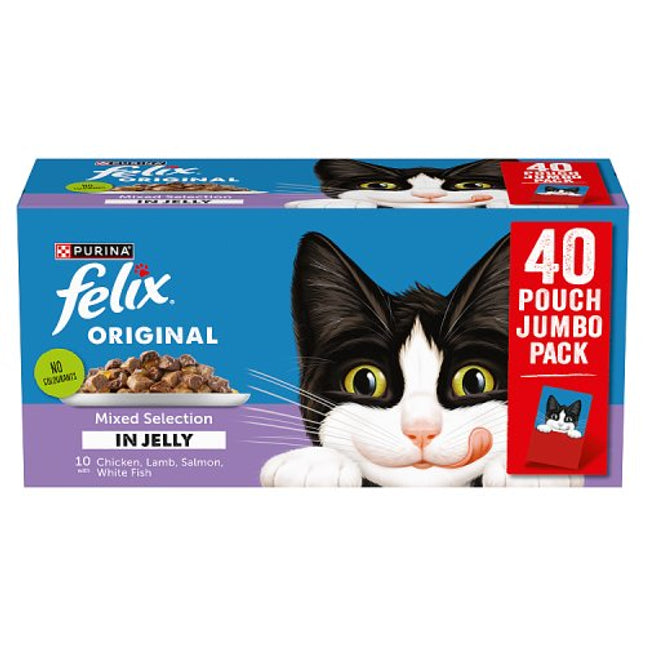 Felix Original Mixed Selection in Jelly Cat Food 40x85g