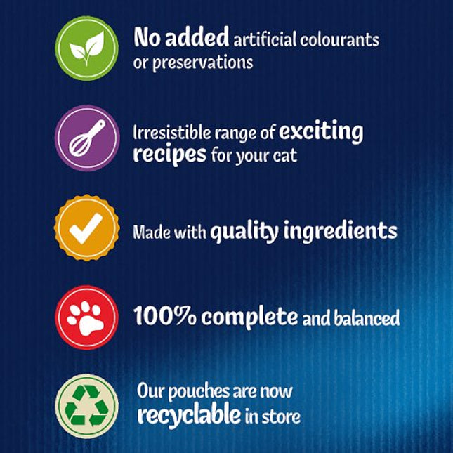 Felix As Good As it Looks Chicken in Jelly Wet Cat Food 85g 3 for £1.59