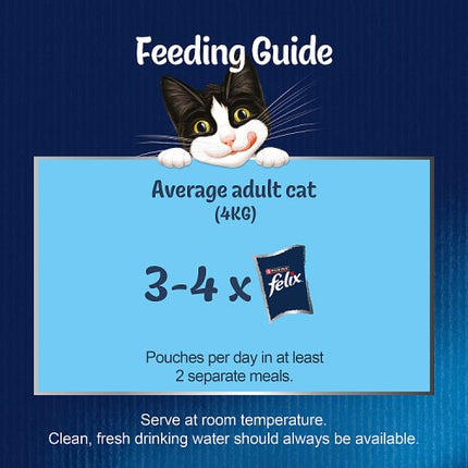 Felix As Good As it Looks Chicken in Jelly Wet Cat Food 85g 3 for £1.59