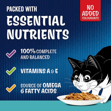 Felix As Good As it Looks Ocean Feasts Wet Cat Food 12x85g 4.75