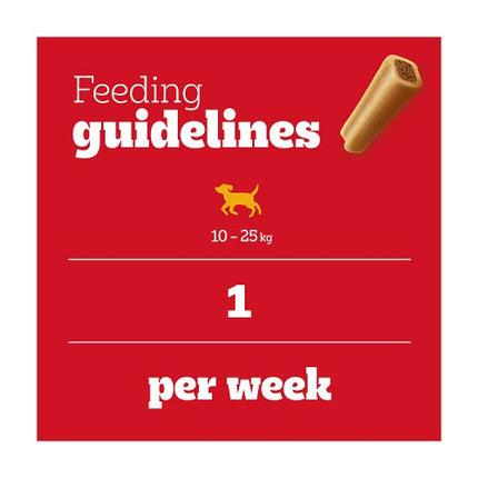 Pedigree Jumbone Medium Dog Treats Beef & Poultry x2 Chews 180g