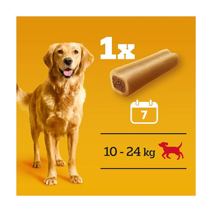 Pedigree Jumbone Medium Dog Treats Beef & Poultry x2 Chews 180g