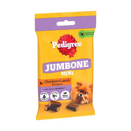 PEDIGREE Jumbone Small Dog Treats with Chicken and Lamb 4 Chews