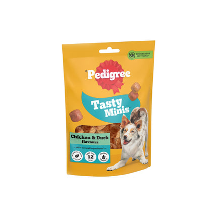 PEDIGREE Tasty Minis Dog Treats Chewy Cubes with Chicken & Duck 130g