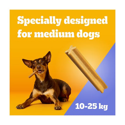 Pedigree Dentastix Daily Dental Chews Medium Dog Treat 5 Sticks 128g