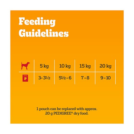PEDIGREE Senior Dog Pouches Mixed Selection in Jelly 40x100g