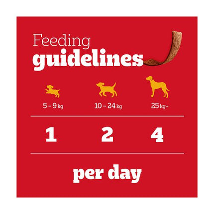 PEDIGREE Schmackos Dog Treats Meat Variety 20 Stick