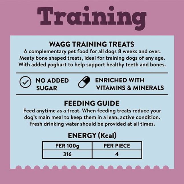 Wagg Chicken & Beef Training Dog Treats 125g