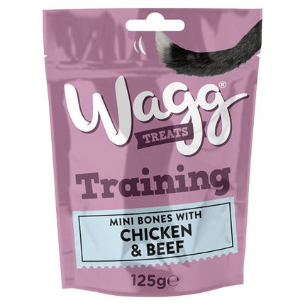 Wagg Chicken & Beef Training Dog Treats 125g