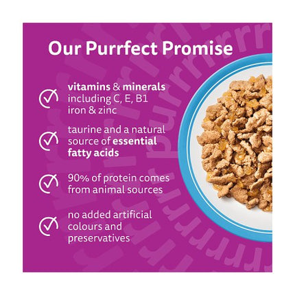 Whiskas 1+ Cat Pouches Fish Favourites in Jelly 40x85g
