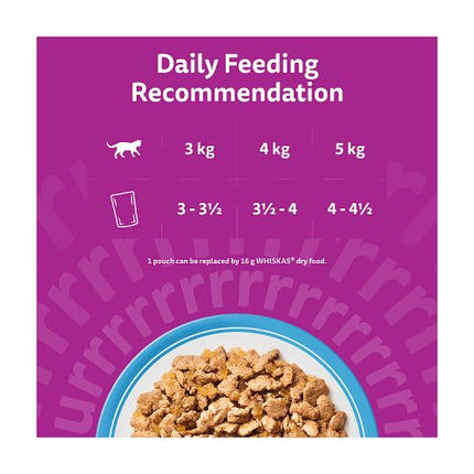 Whiskas 1+ Cat Pouches Fish Favourites in Jelly 40x85g