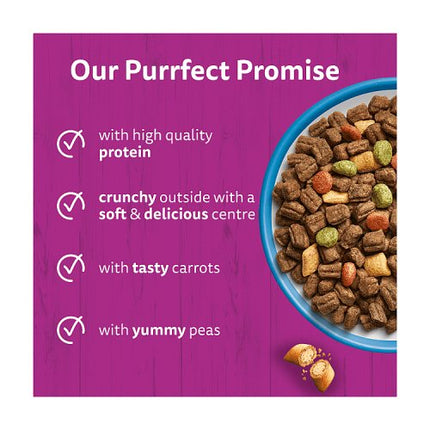 Whiskas Adult Cat Dry Food with Tuna 1+ 1.9kg