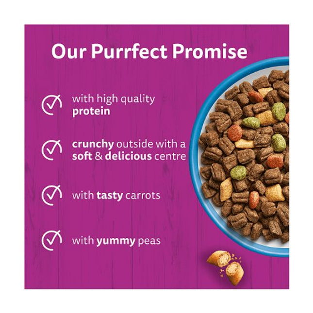 Whiskas Adult Cat Dry Food with Tuna 1+ 1.9kg