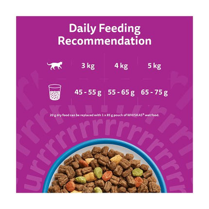 Whiskas Adult Cat Dry Food with Tuna 1+ 1.9kg