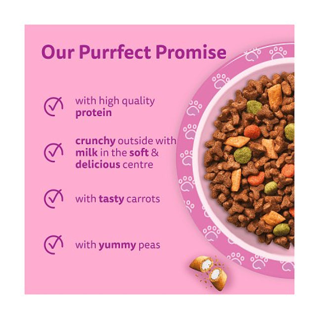 Whiskas Kitten Dry Food with Chicken 2-12 Months 1.9kg