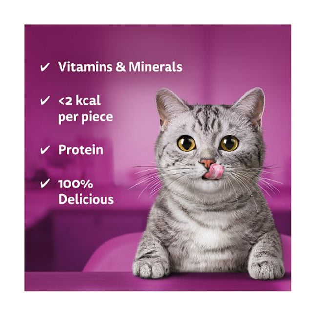 WHISKAS Temptations Cat Treats with Salmon Flavour 60g