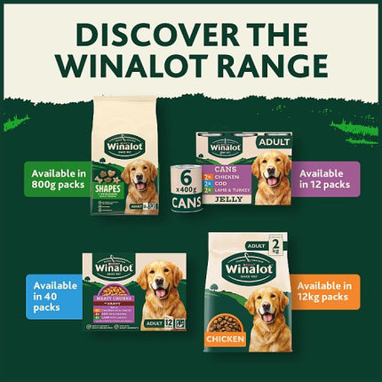 Winalot Lamb & Turkey Wet Dog Food 400g £1.25