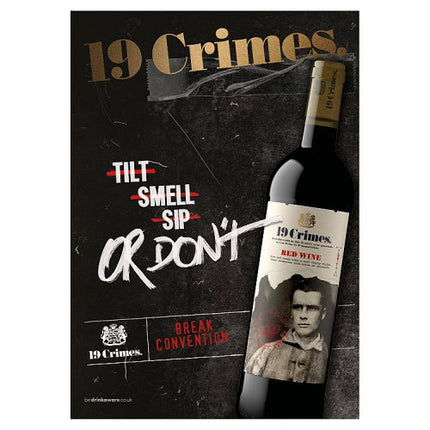 19 Crimes Red Wine 75cl