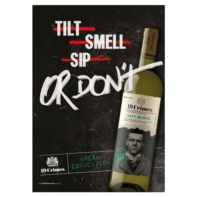 19 Crimes Sauvignon Blanc 75cl