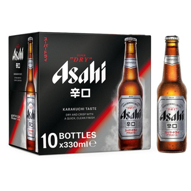 Asahi Super Dry Beer Bottle 330ml