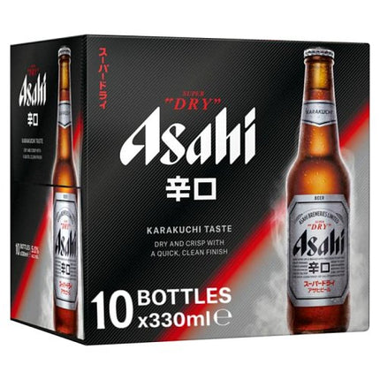 Asahi Super Dry Beer Bottle 330ml
