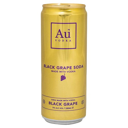 AU Vodka Pre-Mixed Black Grape Can 330ml