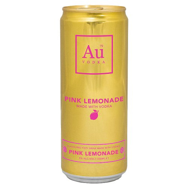 AU Vodka Pre-Mixed Pink Lemonade Can 330ml