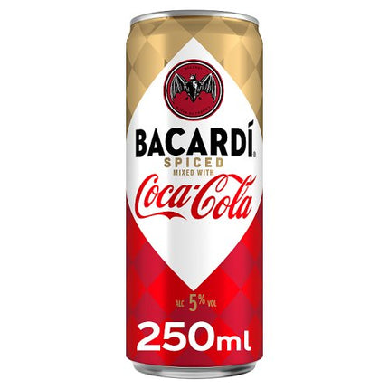 Bacardi Spiced & Cola 250ml