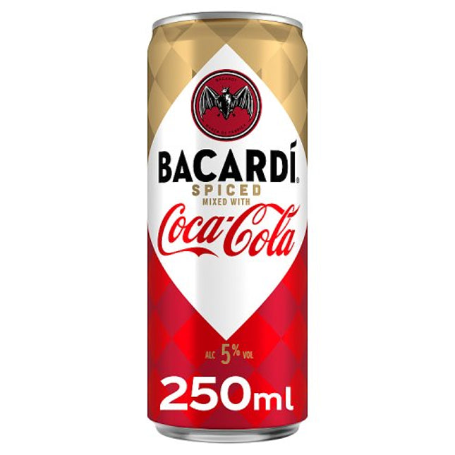 Bacardi Spiced & Cola 250ml