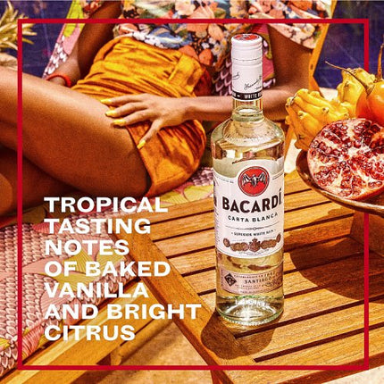 Bacardi Carta Blanca White Rum 70cl £17.99