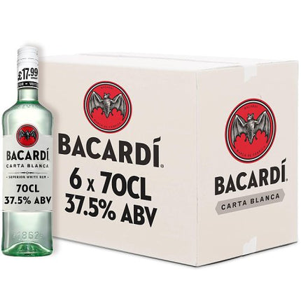 Bacardi Carta Blanca White Rum 70cl £17.99