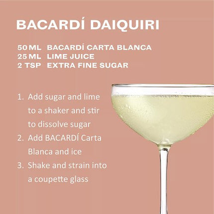Bacardi Carta Blanca White Rum 70cl £15.99