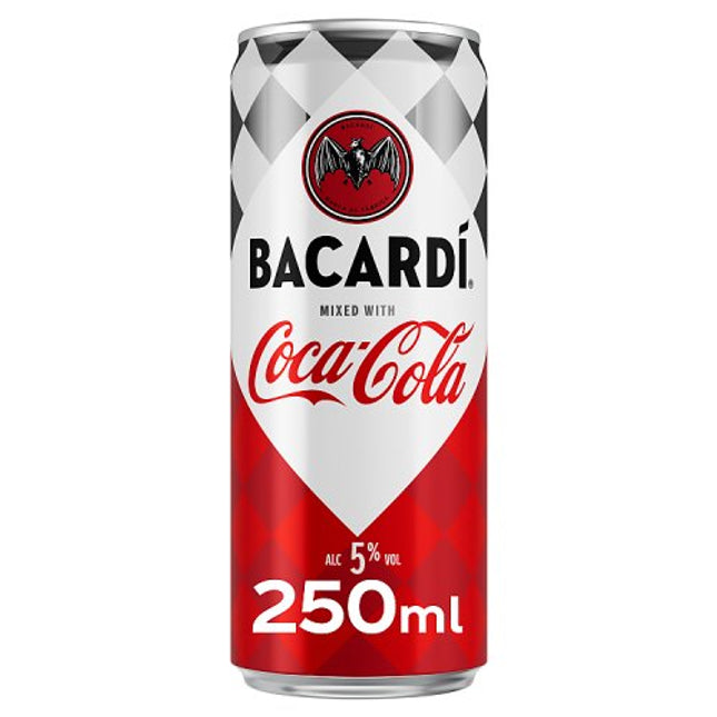 Bacardi & Coca-Cola Can 250ml