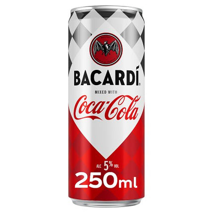 Bacardi & Coca-Cola Can 12 x 250ml