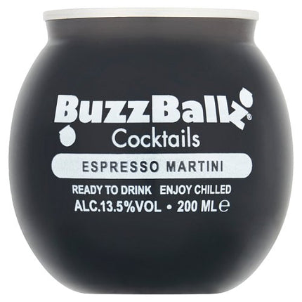 BuzzBallz Cocktail Espresso Martini 12 x 200ml