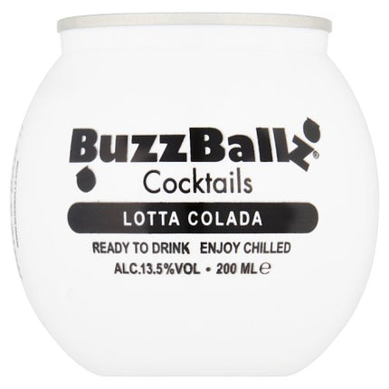 BuzzBallz Cocktail Lotta Colada 12 x 200ml
